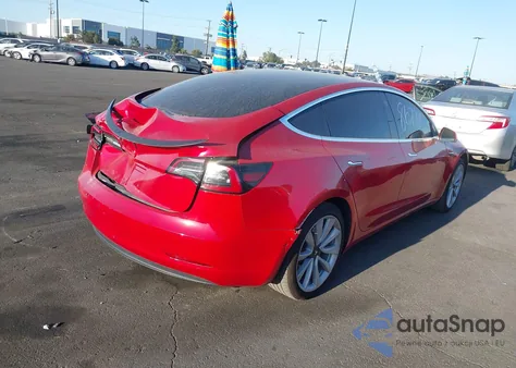 2018 Tesla Model 3 Long Range/Mid Range from USA, damaged, VIN 5YJ3E1EA3JF035785